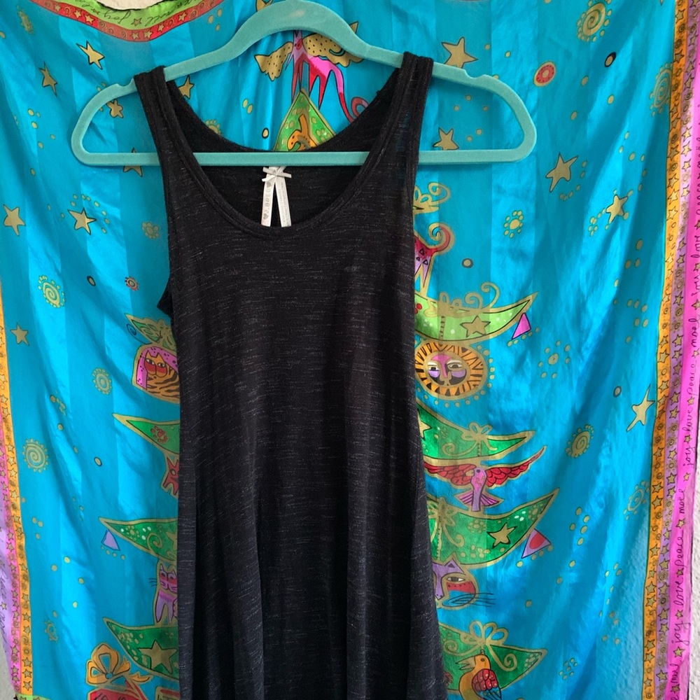 Long black tank top!